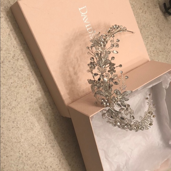 Moldable Crystal Tiara/ Headband main image 5